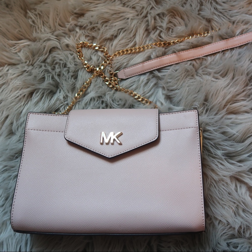 Pink MK crossbody body bag